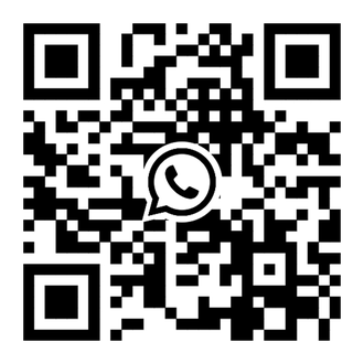 WhatsApp QR code — scan to add David Hu
